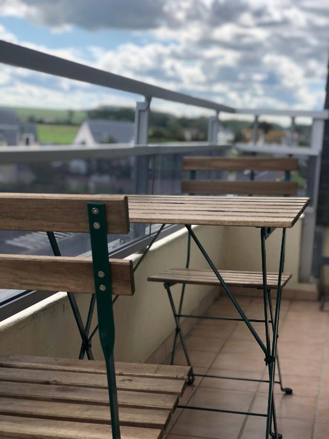 Bleu Sale - F2 Courseulles Avec Balcon Lägenhet Exteriör bild